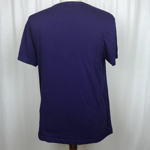 J Crew MENS Medium T Shirt Purple - Picture 3 of 7